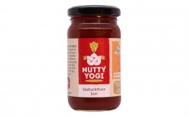 Nutty Yogi Seabuckthorn Jam   Glass Jar  250 grams